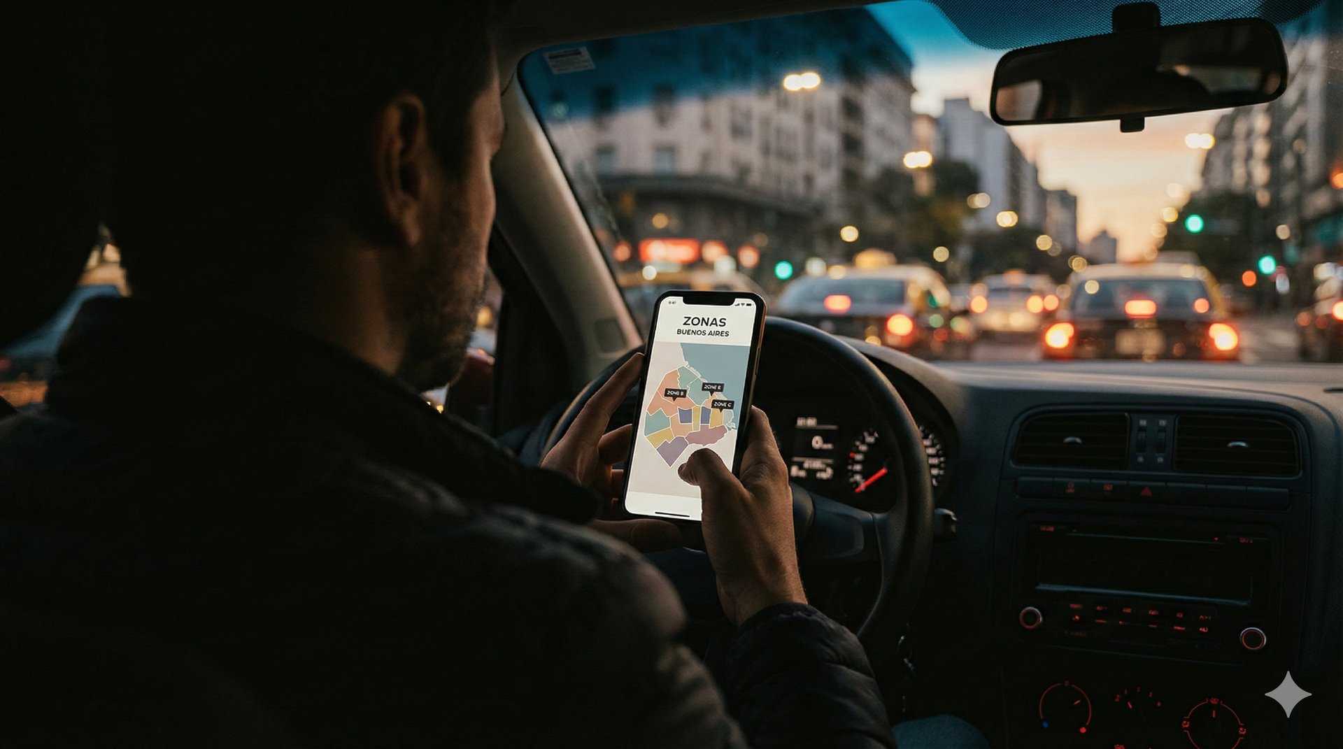 Mapa de zonas de Buenos Aires para elegir alternativas cercanas